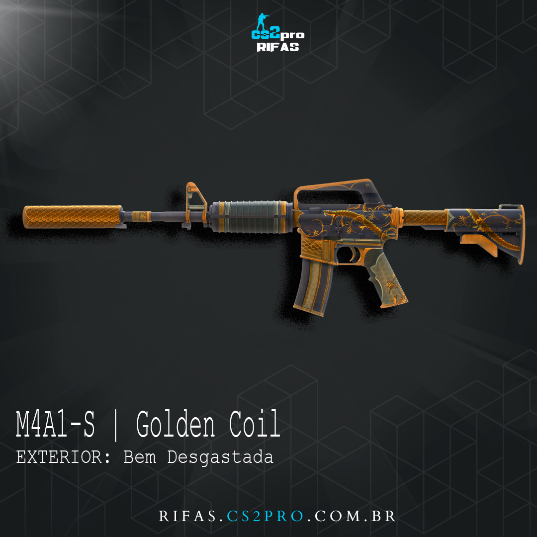 M4A1-S | Golden Coil