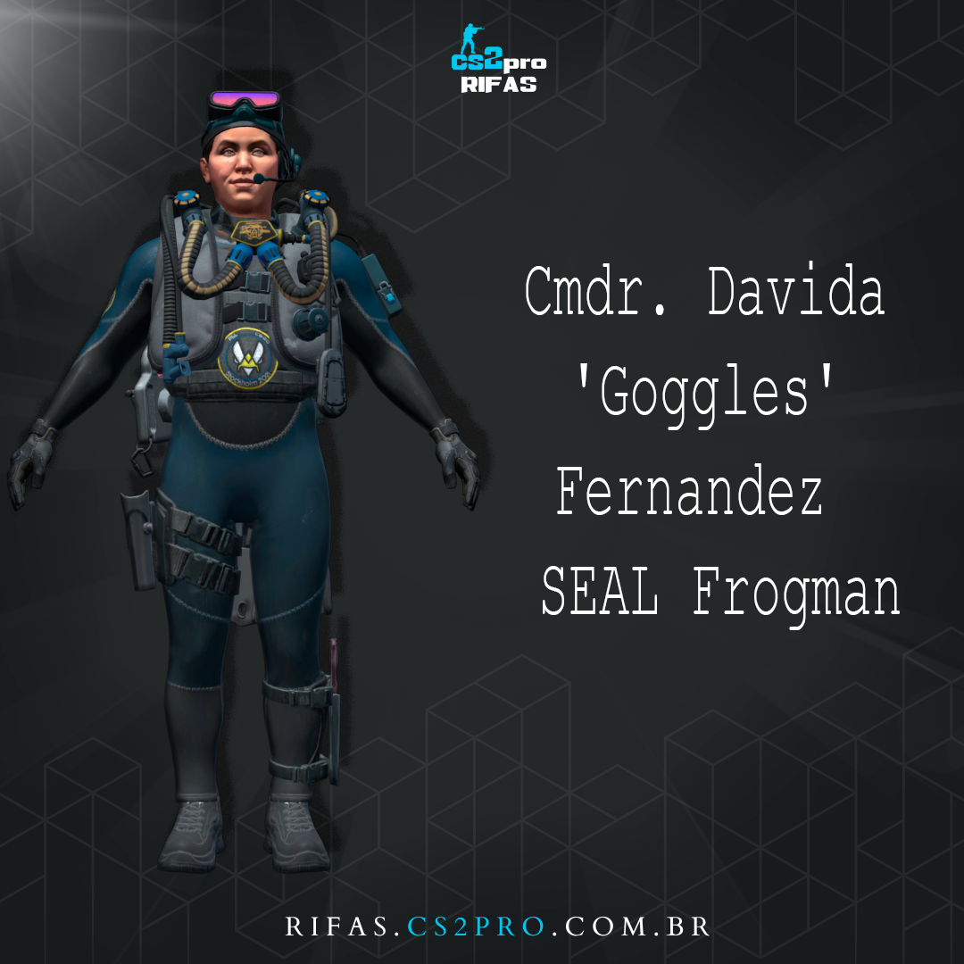 Cmdr. Davida ‘Goggles’ Fernandez | SEAL Frogman