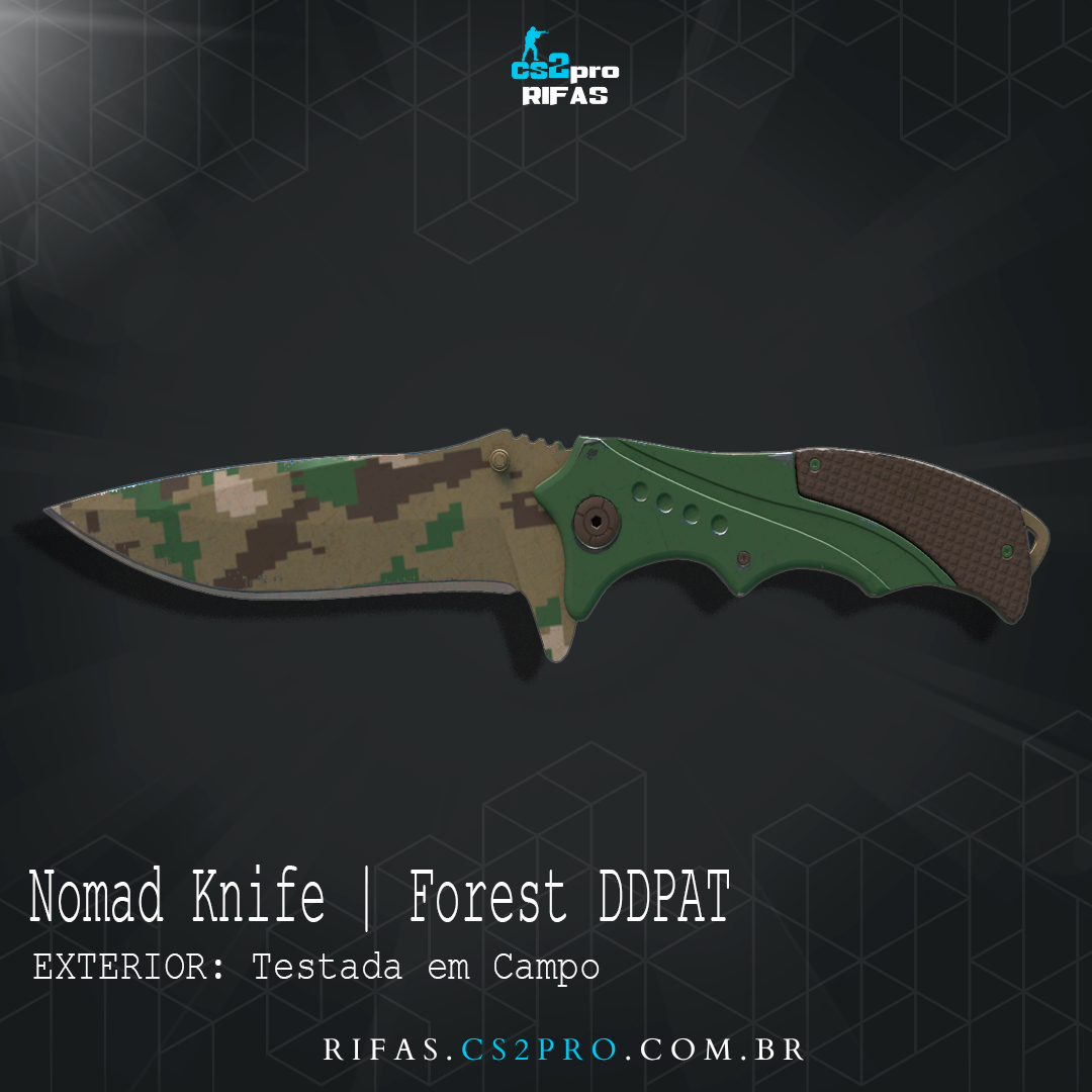 Nomad Knife | Forest DDPAT
