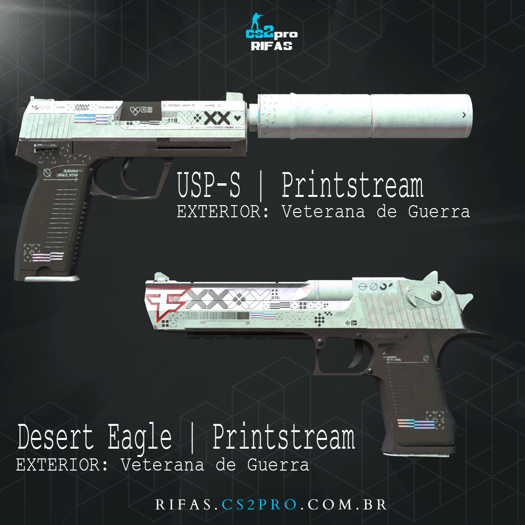 USP + DEAGLE PRINTSTREAM
