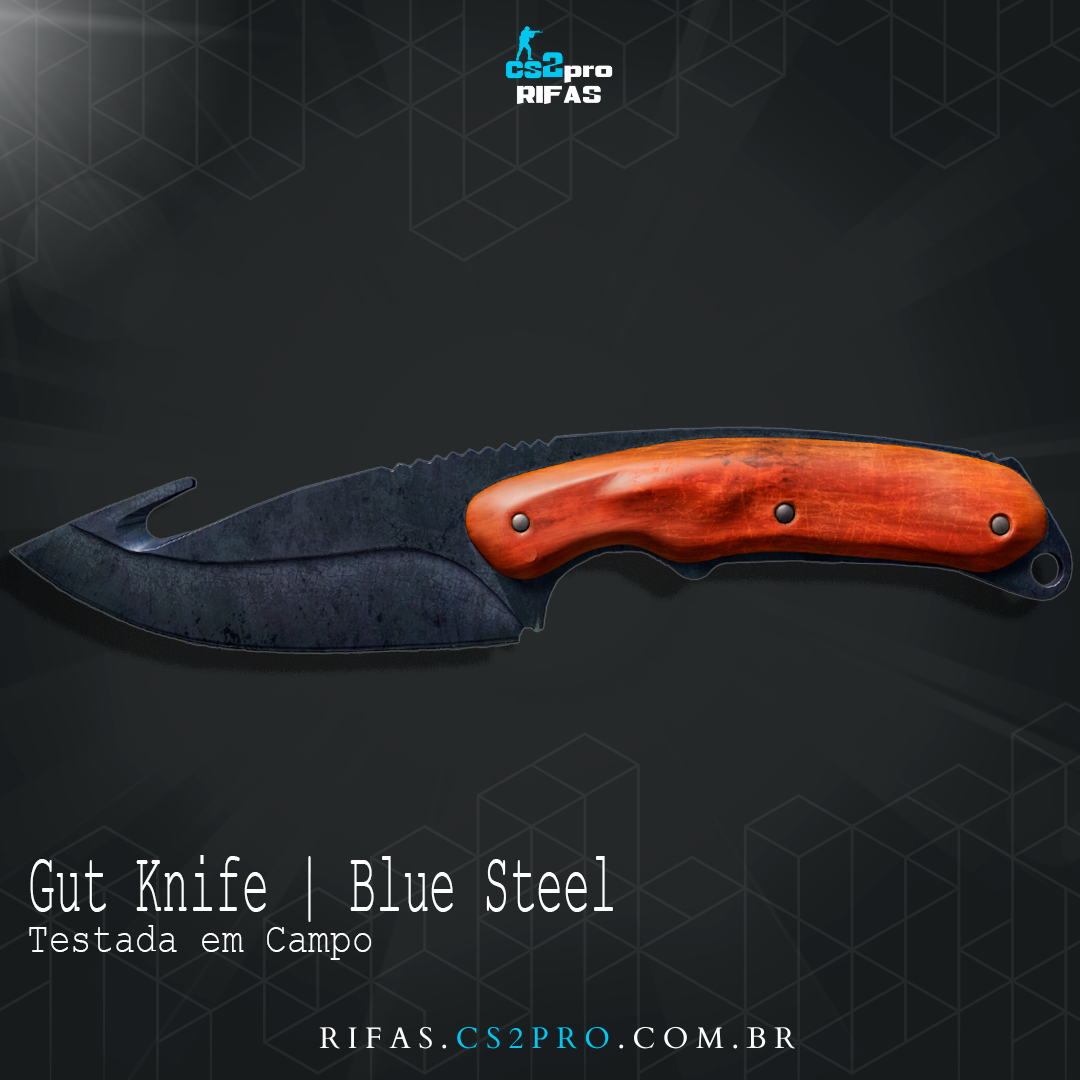 Gut Knife | Blue Steel