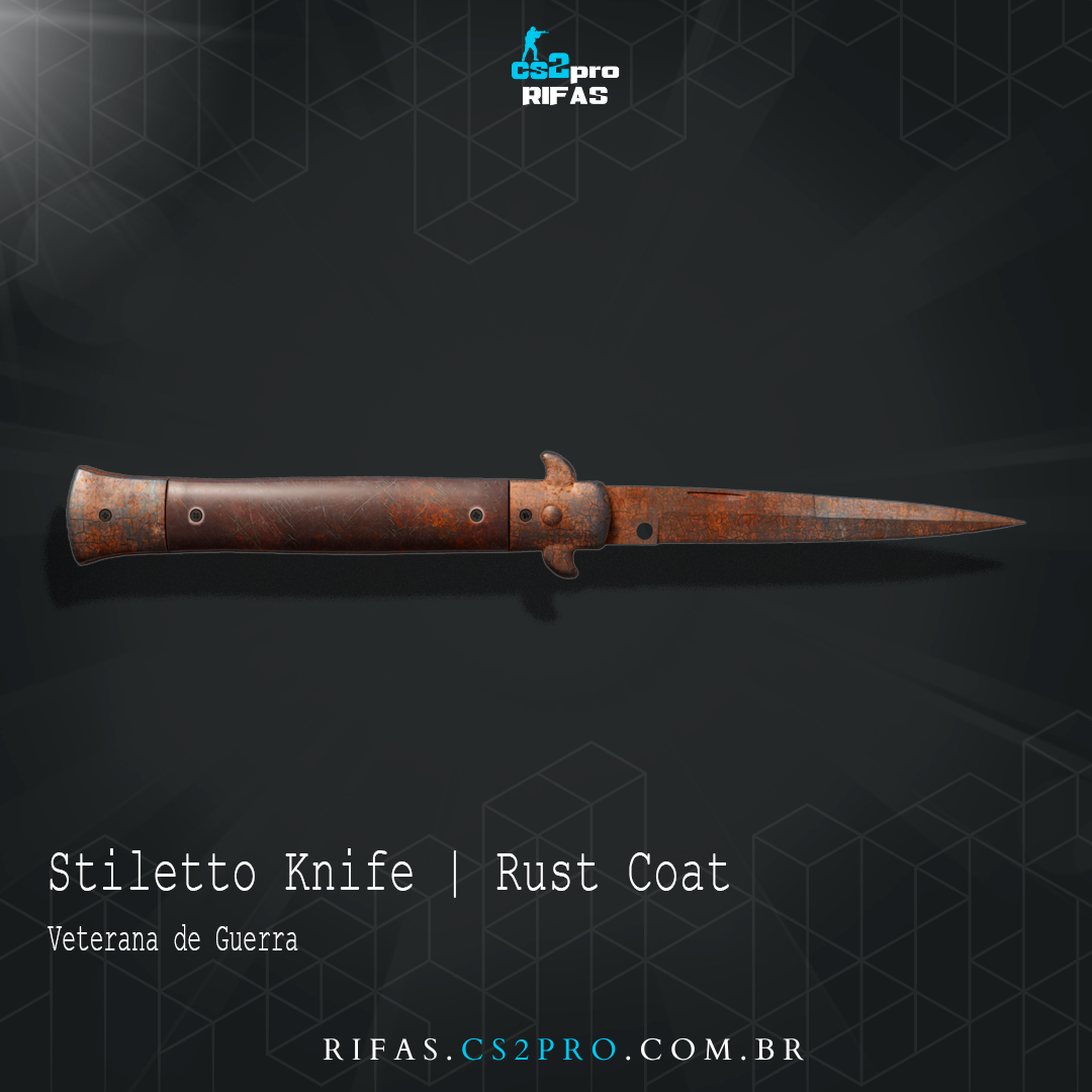 Stiletto Knife | Rust Coat