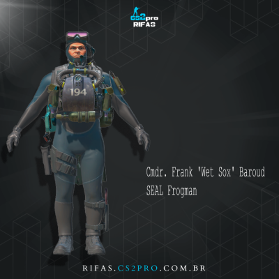 Cmdr. Frank ‘Wet Sox’ Baroud | SEAL Frogman